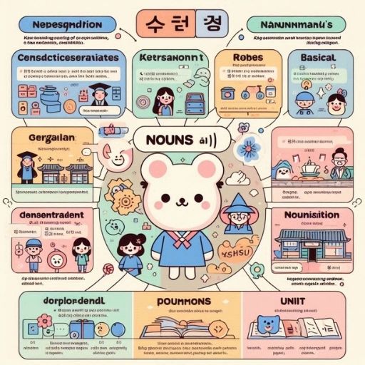Infographic: Làm Chủ Danh Từ (명사) Tiếng Hàn