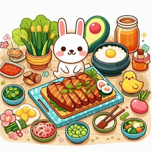 Hình ảnh minh họa Từ Vựng Tiếng Hàn Về Các Món Ăn