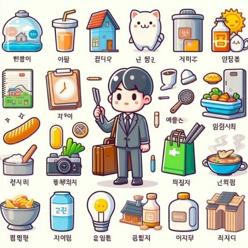 Hình ảnh minh họa Từ Vựng Tiếng Hàn Về Vật Liệu Xây Dựng