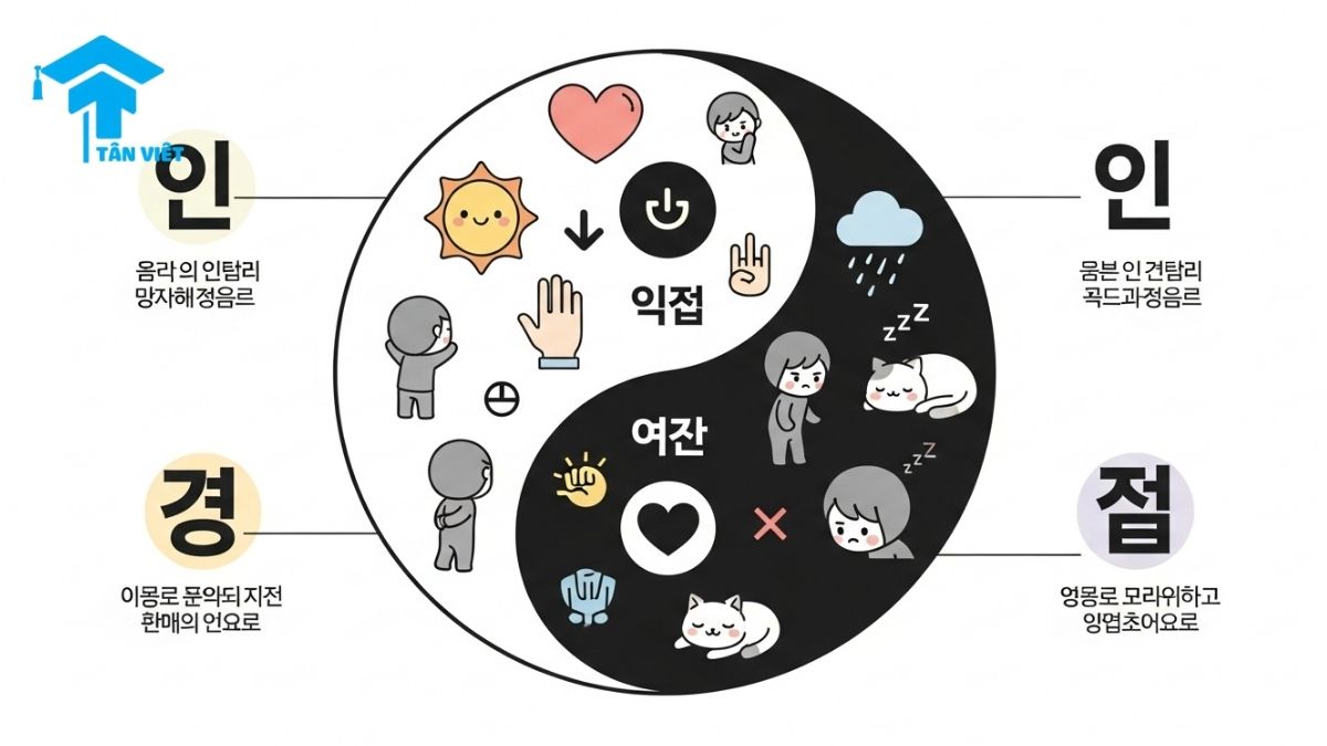 Từ Vựng Tiếng Trung về Tính Cách: Toàn Tập A-Z & Phân Tích Chuyên Sâu 1 A cute infographic visualizing Chinese personality vocabulary using a Yin-Yang symbol to contrast positive traits (积极) and negative traits (负面). A helpful guide for learning HSK vocabulary and understanding character descriptions in Chinese.