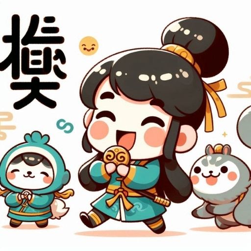 Hình ảnh minh họa Chữ Khang (康 / Kāng) trong Tiếng Hán