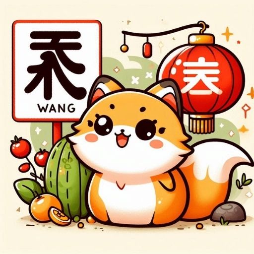 Hình ảnh minh họa Chữ Vương (王 / Wáng) tiếng Hán