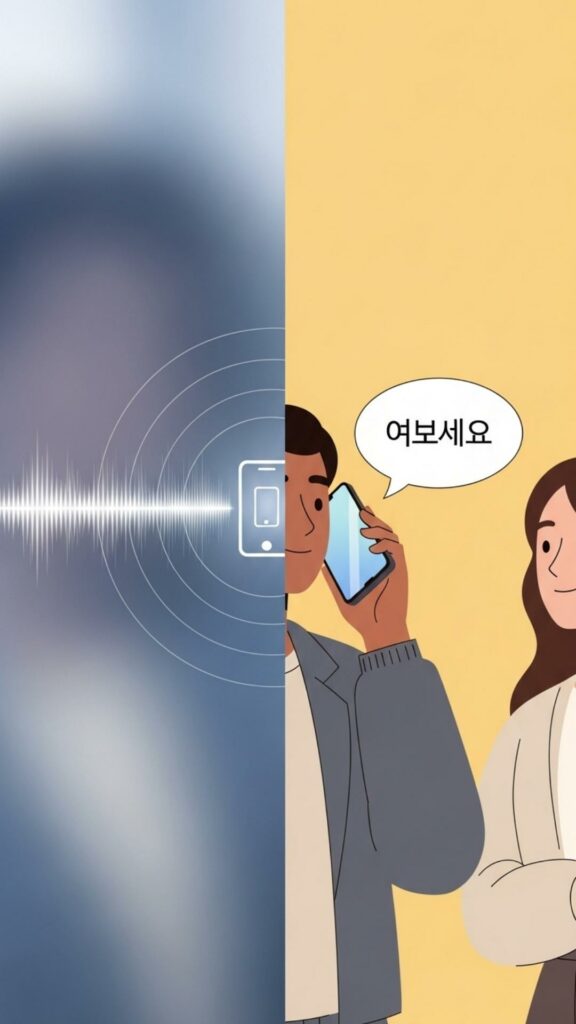 Cách Nói “Alo” Tiếng Hàn (여보세요): Hướng Dẫn Giao Tiếp Điện Thoại A-Z 2 Saying "Yeoboseyo" on the phone (Korean).