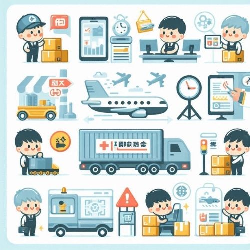 Hình ảnh minh họa Từ Vựng Tiếng Trung Logistics