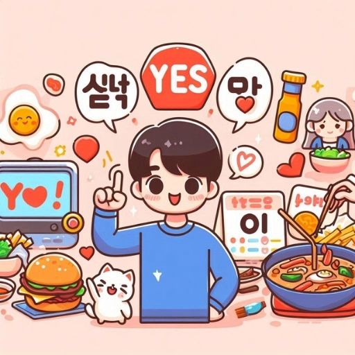 Hình ảnh minh họa Cách nói Vâng Tiếng Hàn