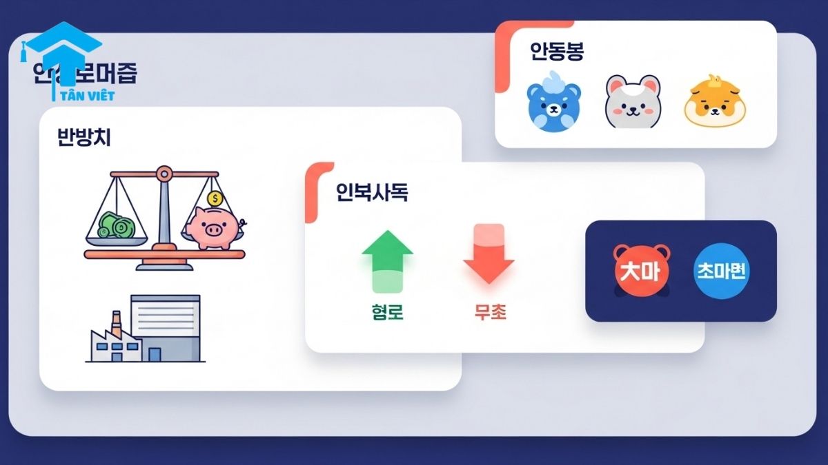 Từ Vựng Tiếng Trung Chuyên Ngành Kế Toán: Toàn Tập A-Z (Kèm Pinyin) 3 Modern dashboard infographic of Chinese accounting terminology (thuật ngữ kế toán tiếng Trung). It visualizes concepts from the balance sheet (bảng cân đối kế toán) and income statement, and includes key vocabulary for financial reporting and auditing.