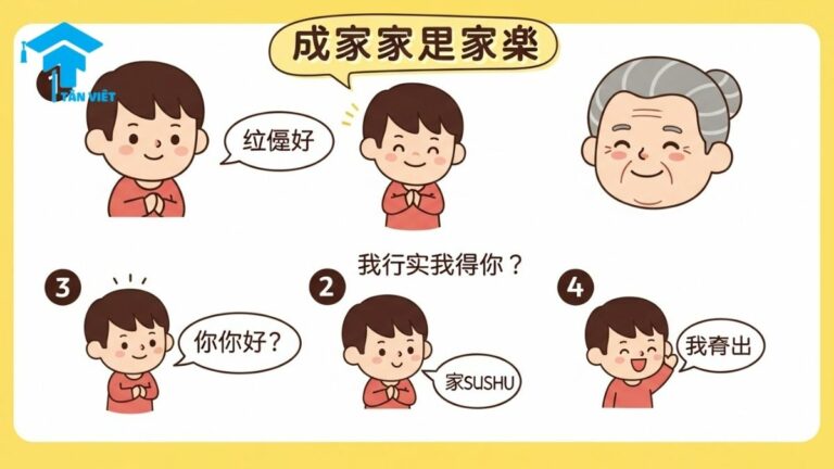Từ Vựng Tiếng Trung Chủ Đề Gia Đình: Toàn tập Cách Xưng Hô Từ A-Z