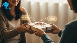 Ví dụ về cấu trúc tân ngữ kép trong tiếng Trung, phân biệt rõ tân ngữ gián tiếp (间接宾语) chỉ người và tân ngữ trực tiếp (直接宾语) chỉ vật, giúp hiểu rõ câu song tân.