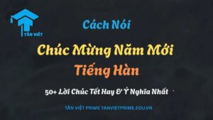 Gia đình Hàn Quốc mặc Hanbok đón Tết Seollal, trao nhau lời chúc mừng năm mới tiếng Hàn bên mâm cỗ truyền thống.