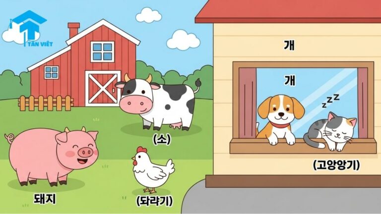 150+ Từ Vựng Tiếng Hàn Về Động Vật (Kèm Phiên Âm & Thành Ngữ)