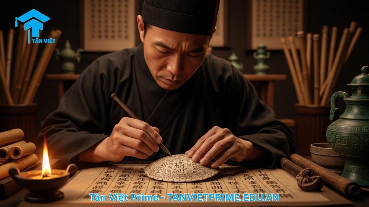 Từ Giáp Cốt Văn khắc trên mai rùa, chữ Hán đã bắt đầu hành trình lịch sử hàng ngàn năm, là chứng nhân cho một trong những nền văn minh cổ đại nhất