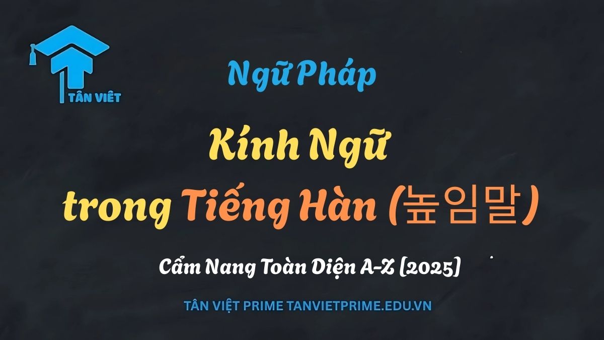 Hình ảnh minh họa giải thích về kính ngữ trong tiếng Hàn (높임말), mô tả một người trẻ đang thể hiện sự tôn trọng bằng cách cúi đầu chào người lớn tuổi, giúp làm rõ tầm quan trọng của văn hóa giao tiếp lịch sự tại Hàn Quốc