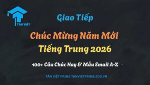 âu chúc mừng năm mới tiếng Trung ý nghĩa nhất